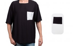 بلوز مردانه یقه خشتی