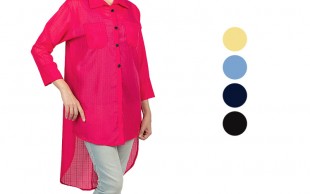 مانتو پشت بلند تابستانه