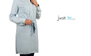 مانتو طرح جین Just be
