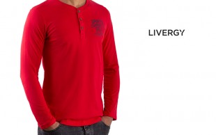 تیشرت آستین بلند مردانه LIVERGY