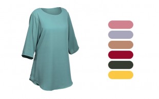 تونیک آستین سه ربع زنانه