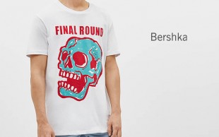 تیشرت آستین کوتاه Bershka