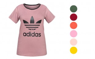 تیشرت زنانه طرح Adidas