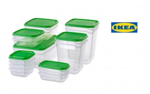 ست 17 تکه ظروف نگهدارنده غذا ایکیا مدل Pruta