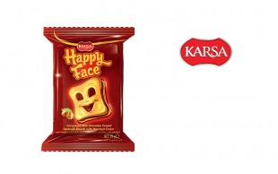 پک 24 عددی بیسکوییت ساندویچی Happy face