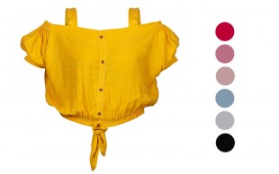 نیم تنه یقه قایقی زنانه