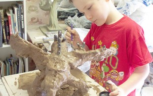 آموزش مجسمه و نقاشی مجتمع فرهنگی مهراندخت