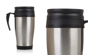 ماگ درب دار استیل