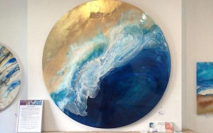 ورکشاپ آبستره رزین در آرتا هنر