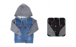 کت کلاه دار پسرانه