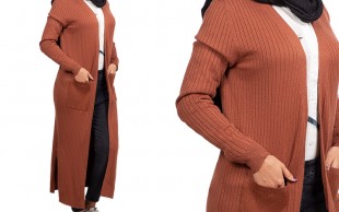 مانتو بافت جلو باز everme