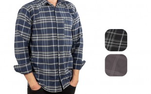 پیراهن آستین بلند چهار خانه