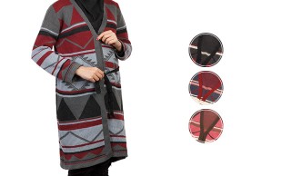 مانتو بافت طرحدار