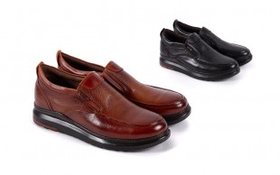 کفش چرم مردانه طرح Clarks