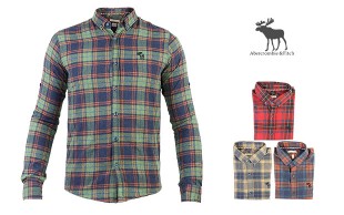 پیراهن پشمی مردانه طرح Abercrombie