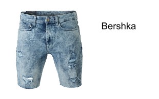شلوارک جین مردانه Bershka