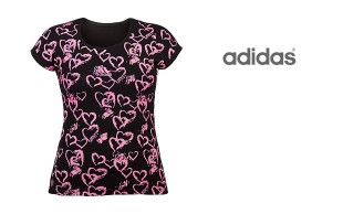 تیشرت زنانه طرح adidas