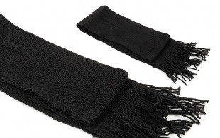 شال بافت ساده مردانه