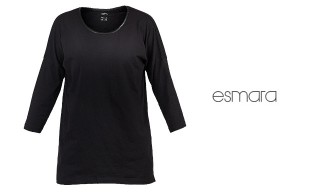 تیشرت یقه چرمی ESMARA