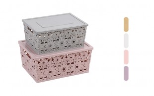 سبد پلاستیکی نیلوفر