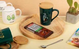 ماگ سرامیکی متنوع درب دار