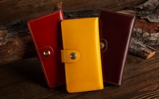 کیف پول و موبایل چرم طبیعی