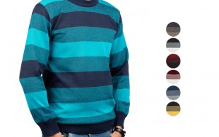 پلیور یقه گرد مردانه