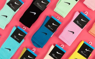 جوراب ساق بلند طرح Nike