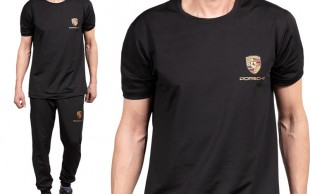 ست تیشرت شلوار مردانه طرح PORSCHE