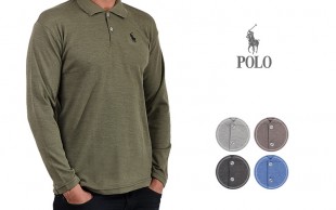 پولوشرت آستین بلند مردانه POLO