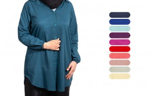 تونیک زنانه سرآستین کش