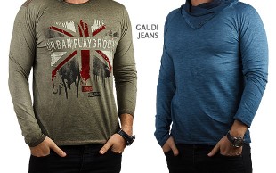 تیشرت مردانه آستین بلند GJ