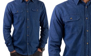 پیراهن جین مردانه wrangler