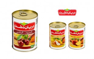 انواع کمپوت دریان دشت