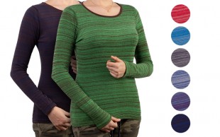 بلوز زنانه ریز بافت QIWI