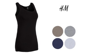 تاپ یقه گرد طرح H and M