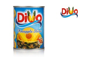 کمپوت آناناس حلقه ای Divo