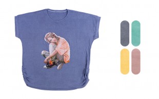 تاپ زنانه طرحدار کد 14815