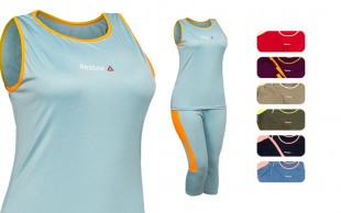 تاپ شلوارک طرح Reebok