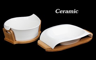 ظرف سالاد خوری Ceramic