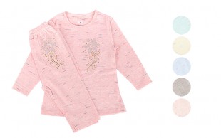 بلوز و شلوار دخترانه طرح گل