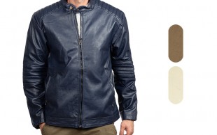 کاپشن چرم مردانه M.SO.MAN