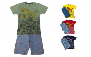 تیشرت و شلوارک بچگانه Puma