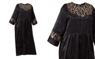 پیراهن بلند ساتن زنانه