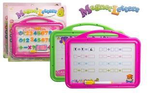 تخته وایت برد دو طرفه Magnet letters