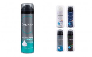 فوم و ژل اصلاح Caspian