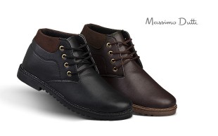 نیم بوت مردانه طرح Massimo Dutti