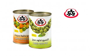 انواع کنسرو یک و یک