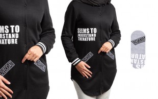 شومیز مانتویی زنانه مدل کبریتی