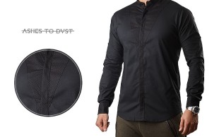 پیراهن مشکی مردانه ASHES TO DUST